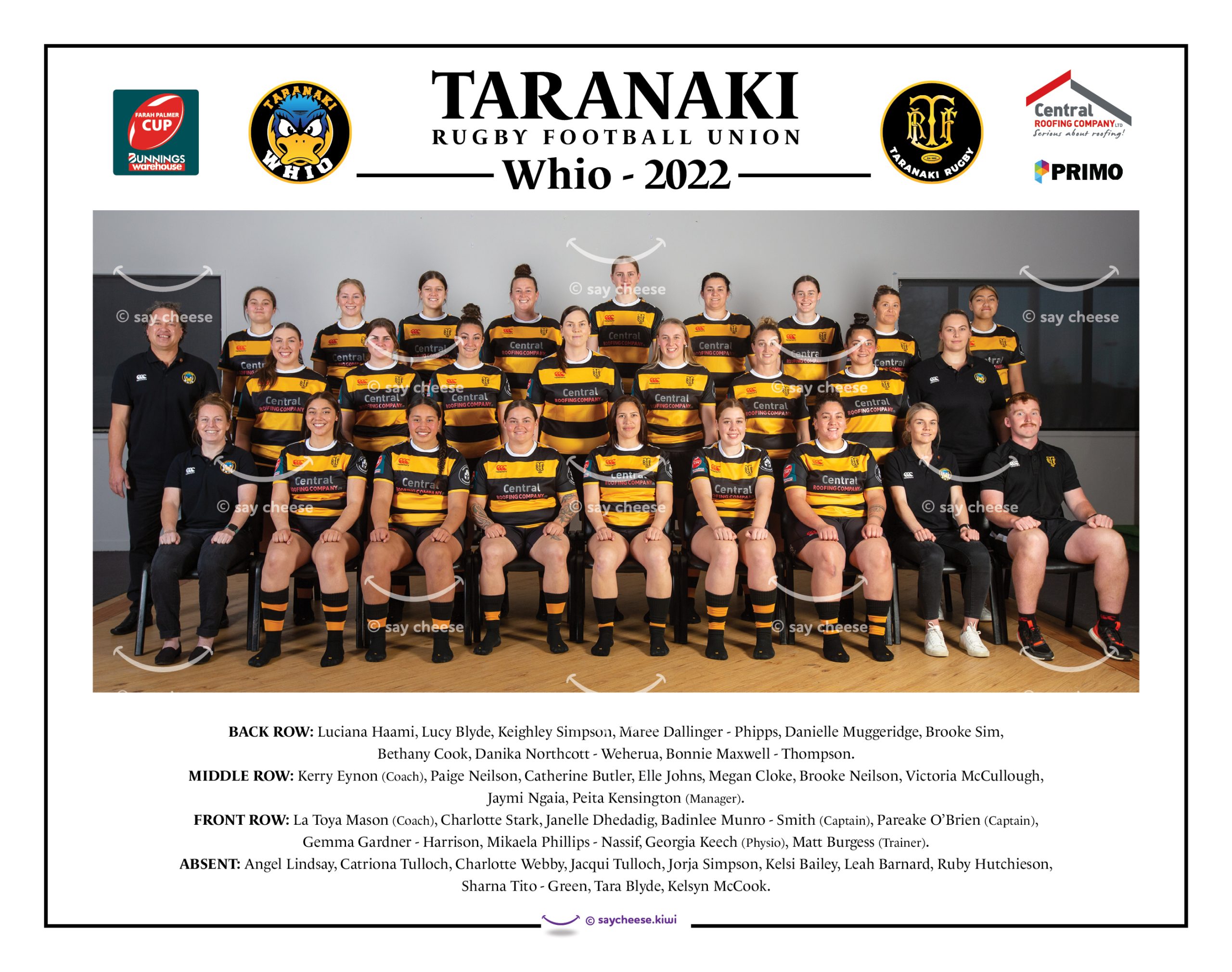 2022 TRFU Taranaki Whio [2022TRFUWHIO]