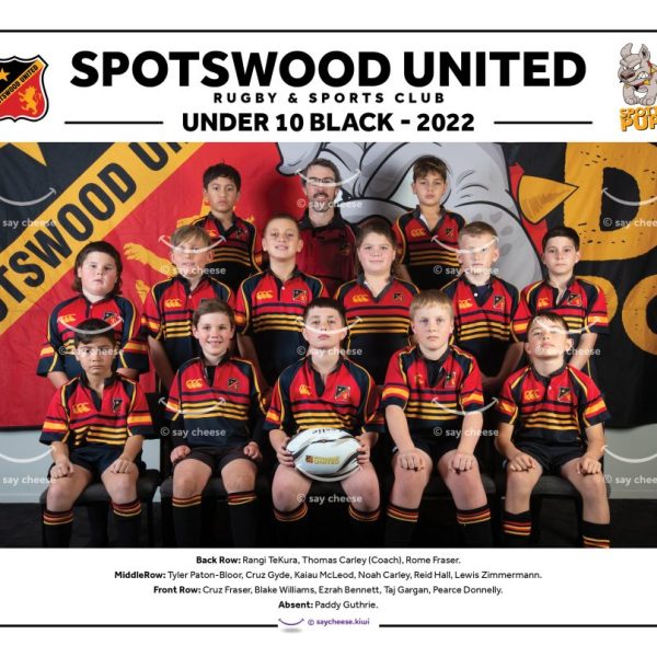 2022 Spotswood United Under 10 Black