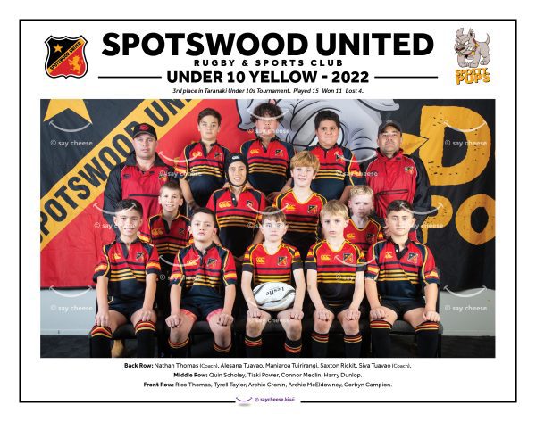 2022 Spotswood United Under 10 Yellow [2022SPOTU10YEL]