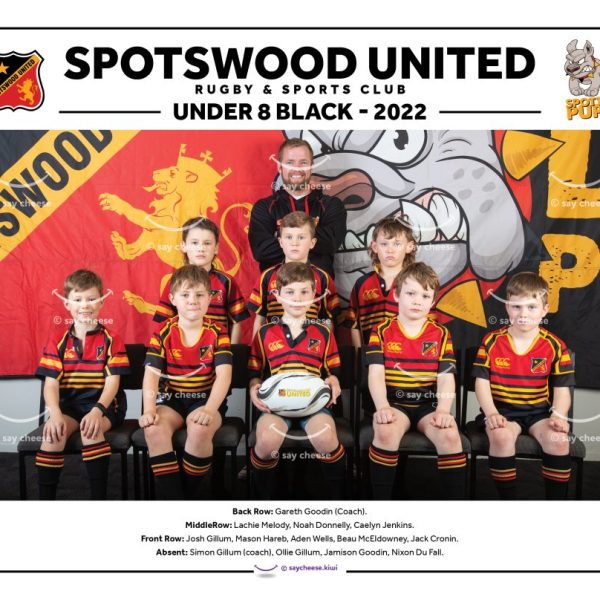 2022 Spotswood United Under 8 Black