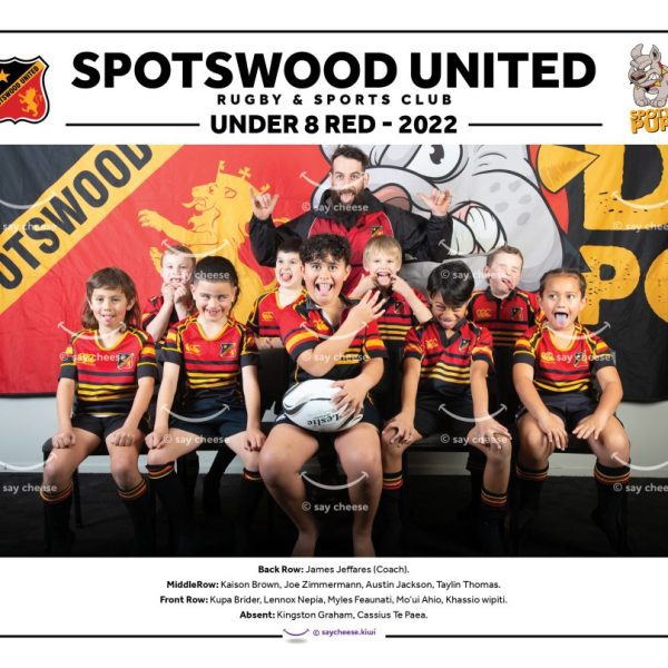 2022 Spotswood United Under 8 Red
