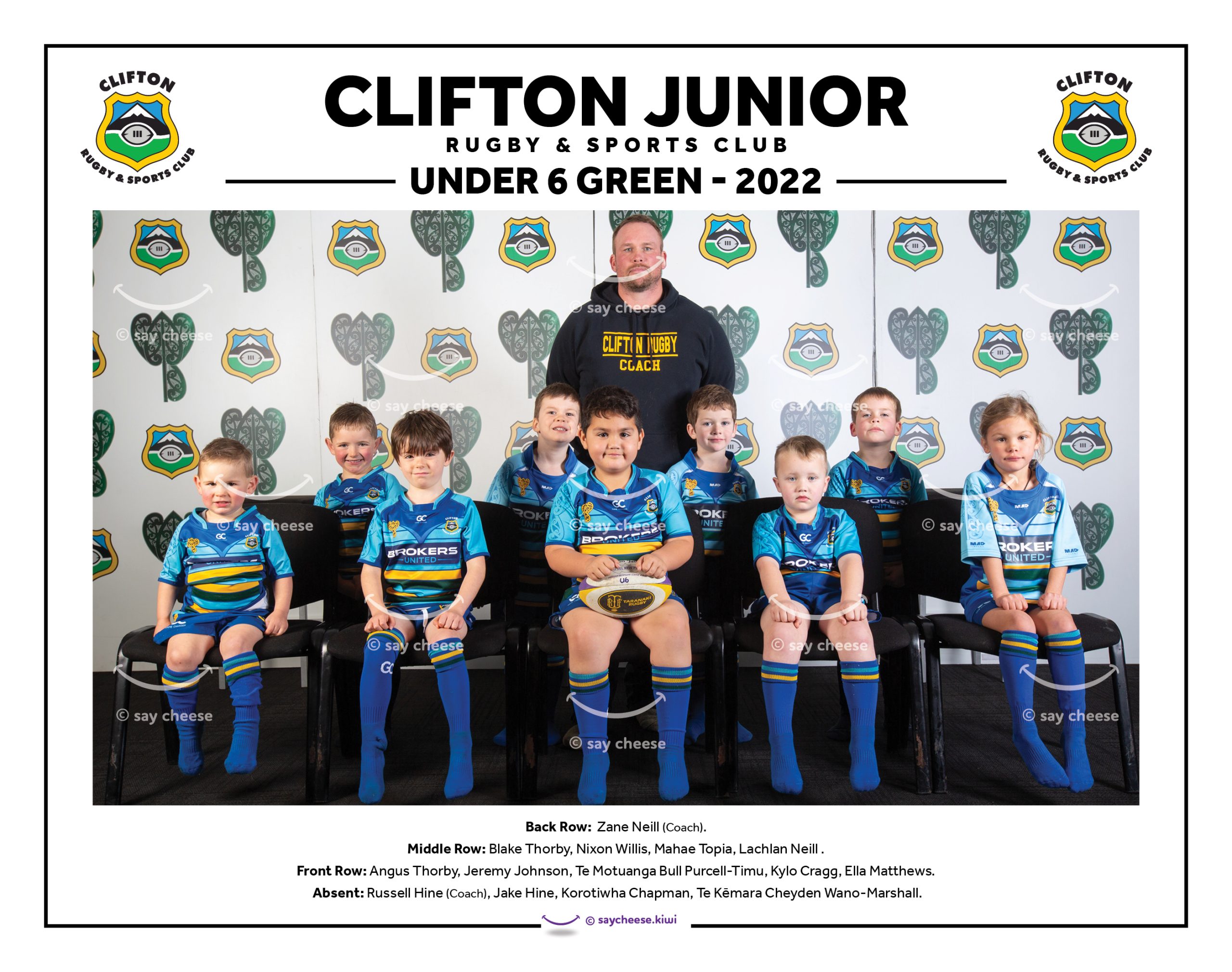 2022 Clifton Under 6 Green [2022CLIFU6GRE]