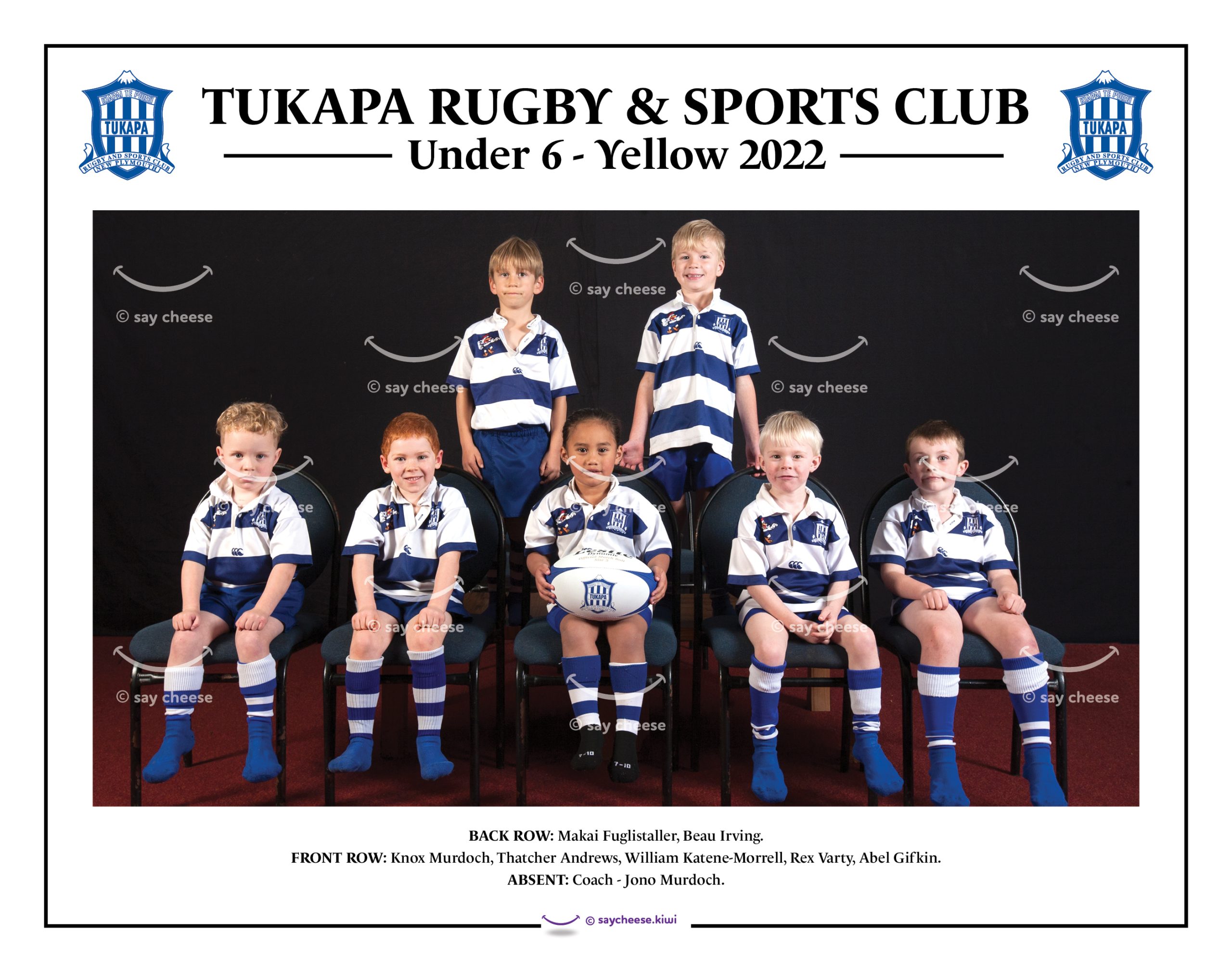 2022 Tukapa Under 6 Yellow [2022TUKAU6YEL]