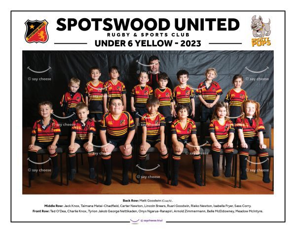 2023 Spotswood United Under 6 Yellow [2023SPOTU6Y]