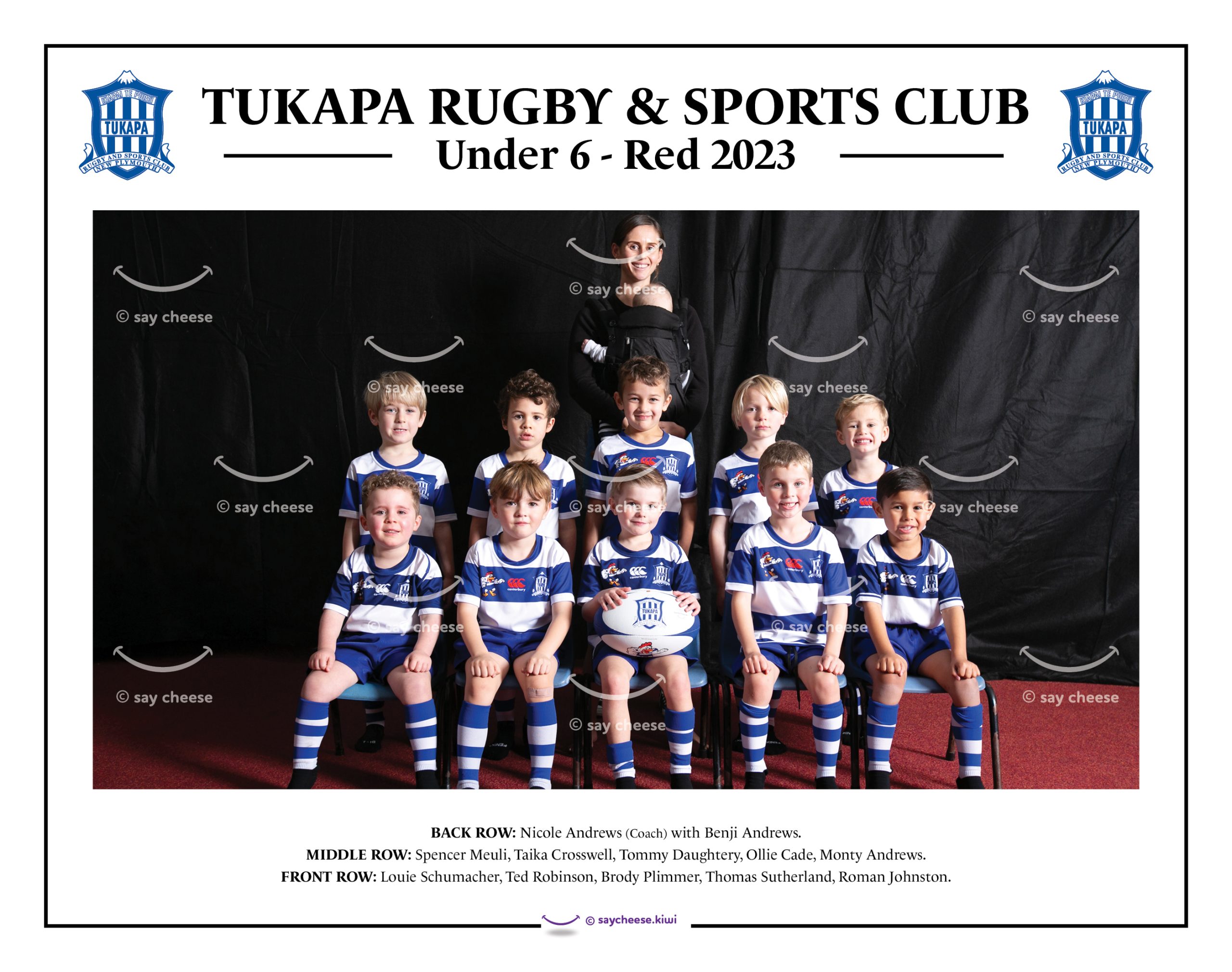 2023 Tukapa Under 6 Red [2023TUKAU6R]