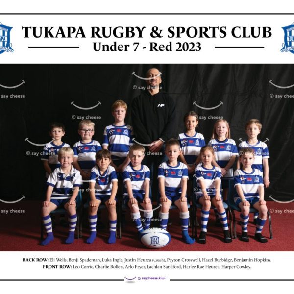 2023 Tukapa Under 7 Red
