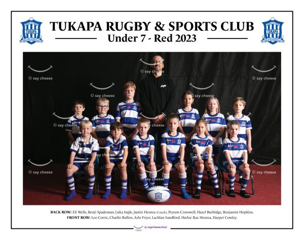 2023 Tukapa Under 7 Red [2023TUKAU7R]