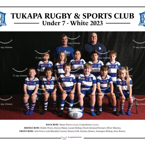 2023 Tukapa Under 7 White