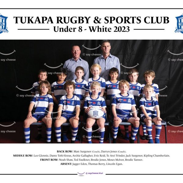 2023 Tukapa Under 8 White