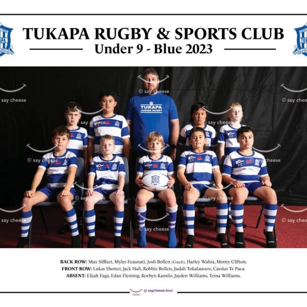 2023 Tukapa Under 9 Blue