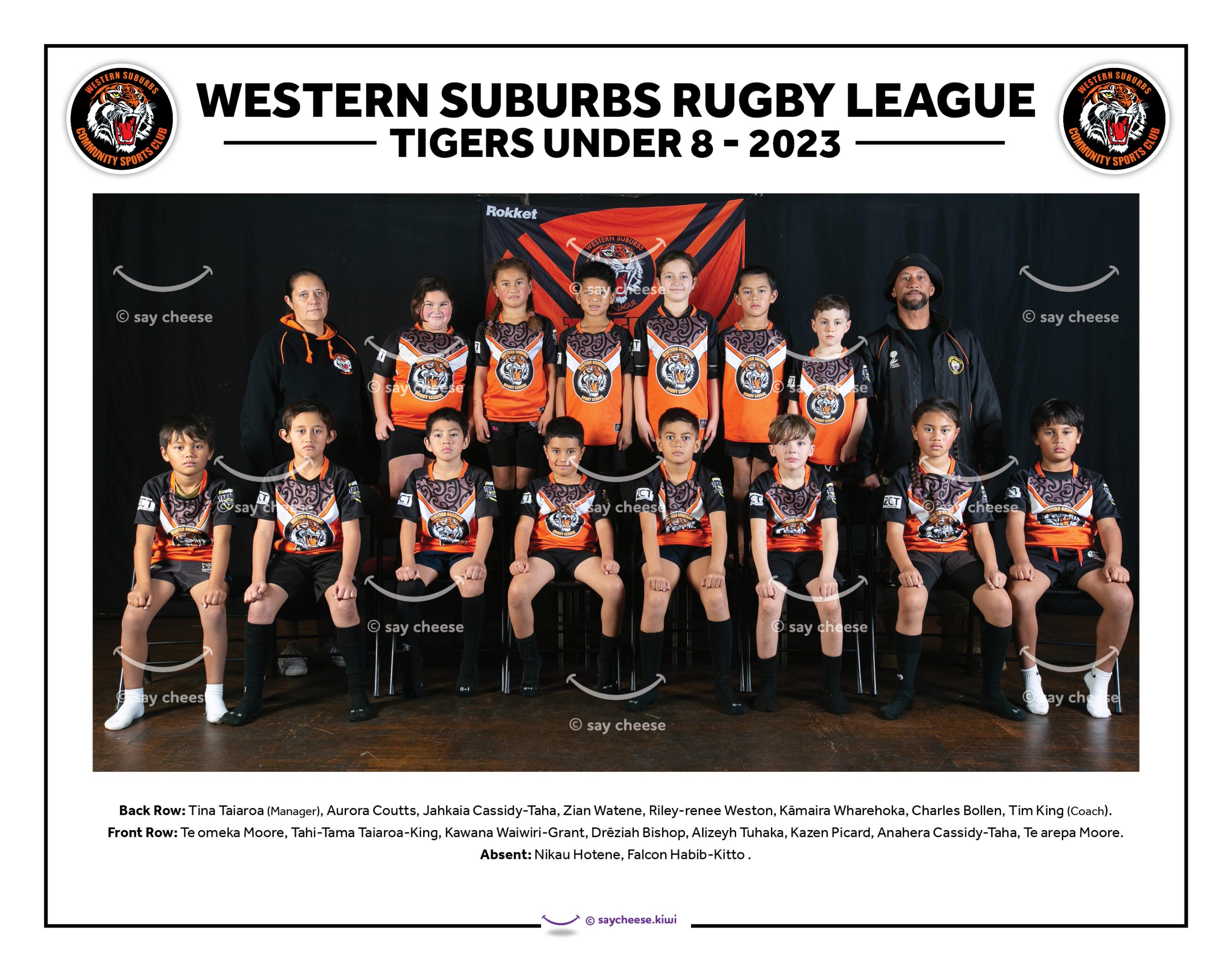 2023 Western Suburbs Tigers Under 8 [2023WESTU8]