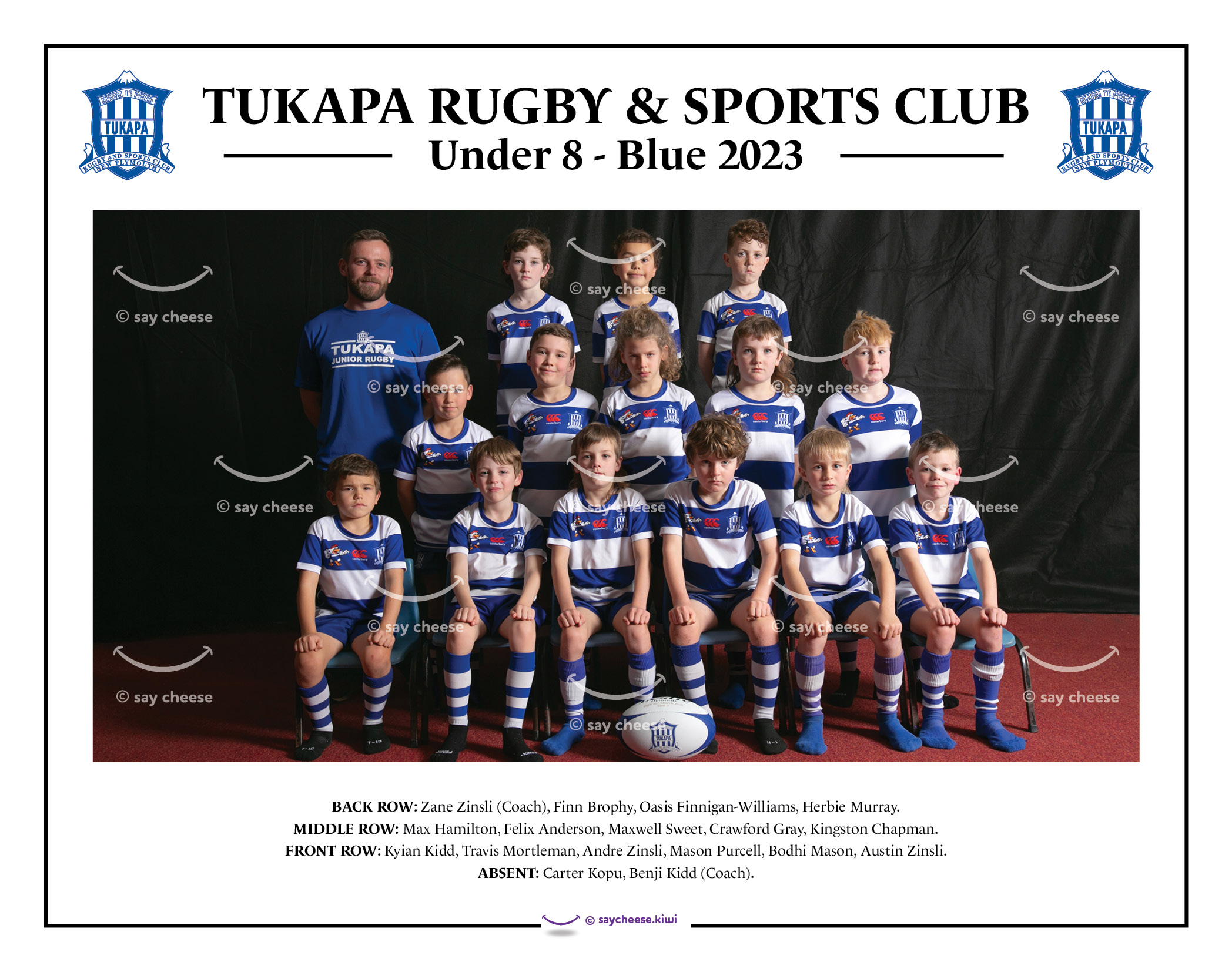 2023 Tukapa Under 8 Blue [2023TUKAU8B]