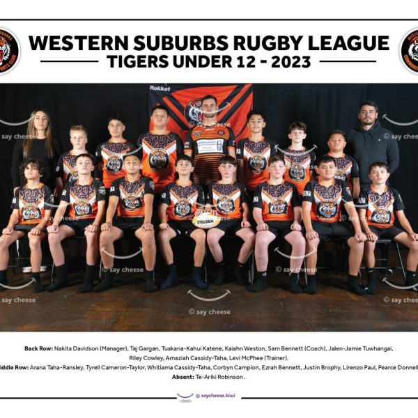 2023 Western Suburb Tigers Under 12