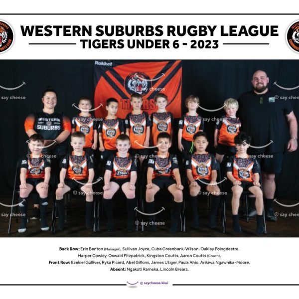 2023 Western Suburbs Tigers Under 6