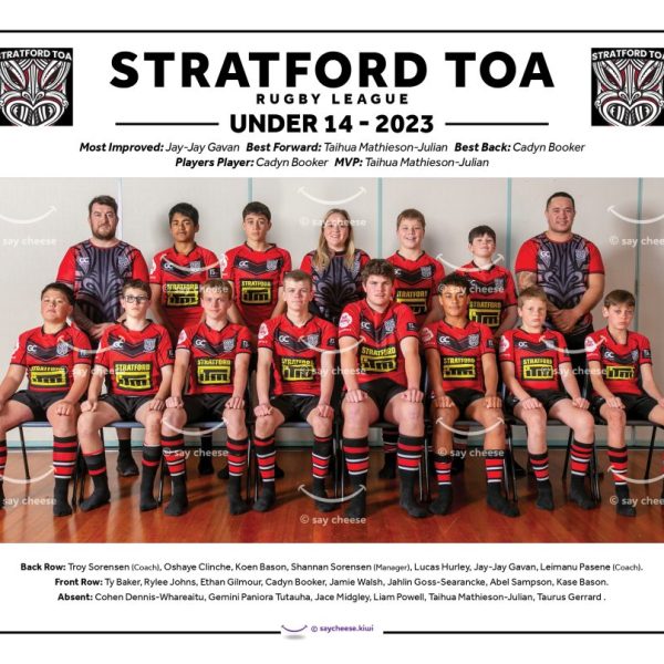 2023 Stratford Toa Under 14