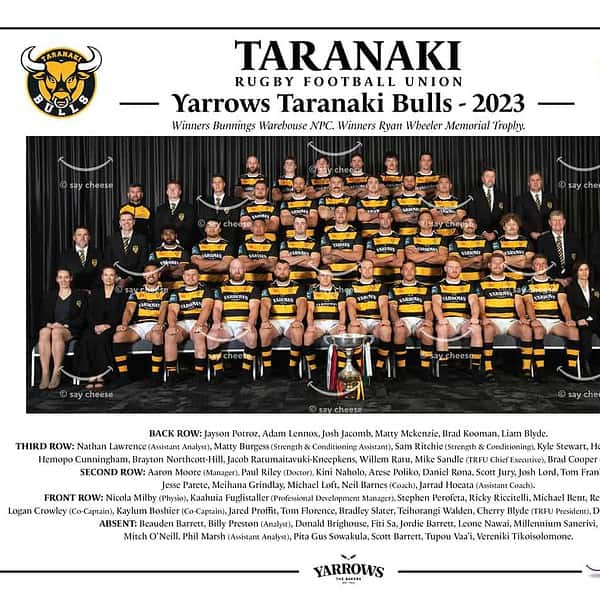 Yarrows Taranaki Bulls 2023