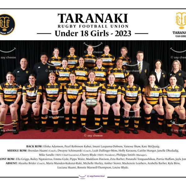 2023 Taranaki Under 18 Girls