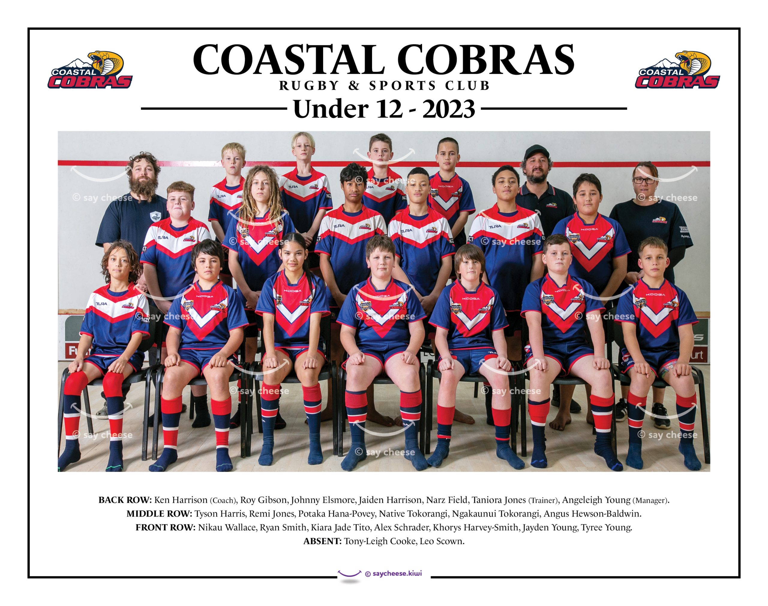 2023 Coastal Cobras Under 12 [2023COASU12]