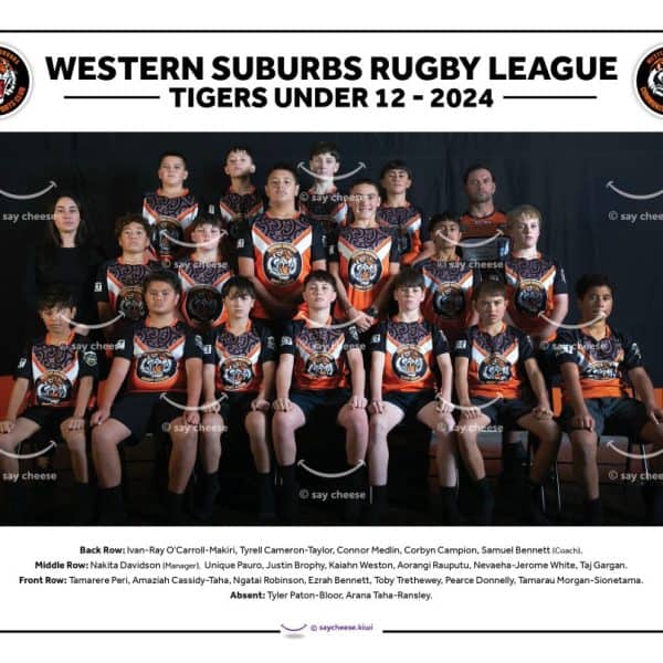 2024 Western Suburb Tigers Under 12