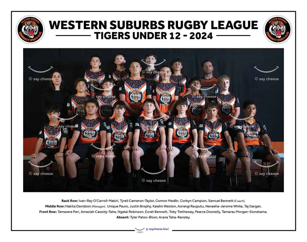 2024 Western Suburbs Tigers Under 12 [2024WESTU12]
