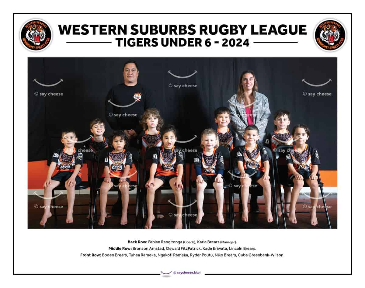 2024 Western Suburbs Tigers Under 6 [2024WESTU6]