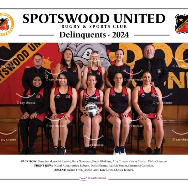 2024 Spotswood United Netball Delinquents