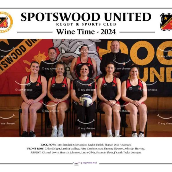 2024 Spotswood United Netball Wine Time