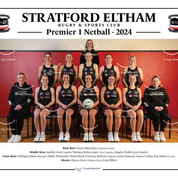 2024 Stratford Eltham Premier 1 Netball