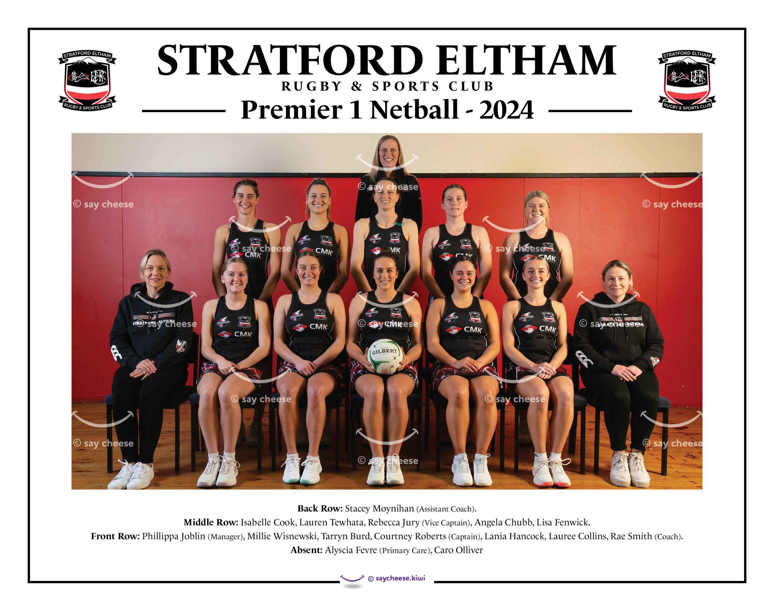 2024 Stratford Eltham Premier 1 Netball [2024STELNETP1]