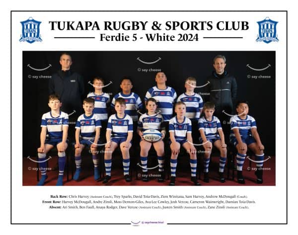 2024 Tukapa Ferdie 5 White [2024TUKAFER5WHITE]