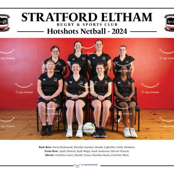 2024 Stratford Eltham Hotshots Netball