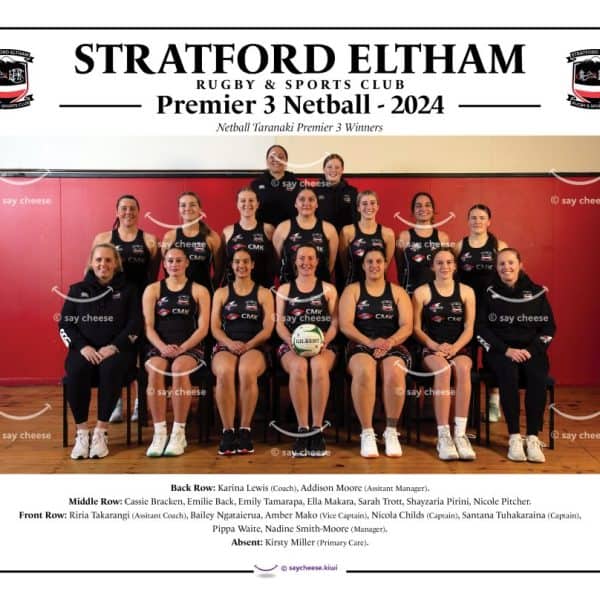 2024 Stratford Eltham Premier 3 Netball