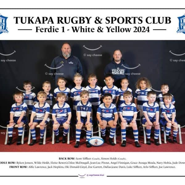 2024 Tukapa Ferdie 1 White & Yellow