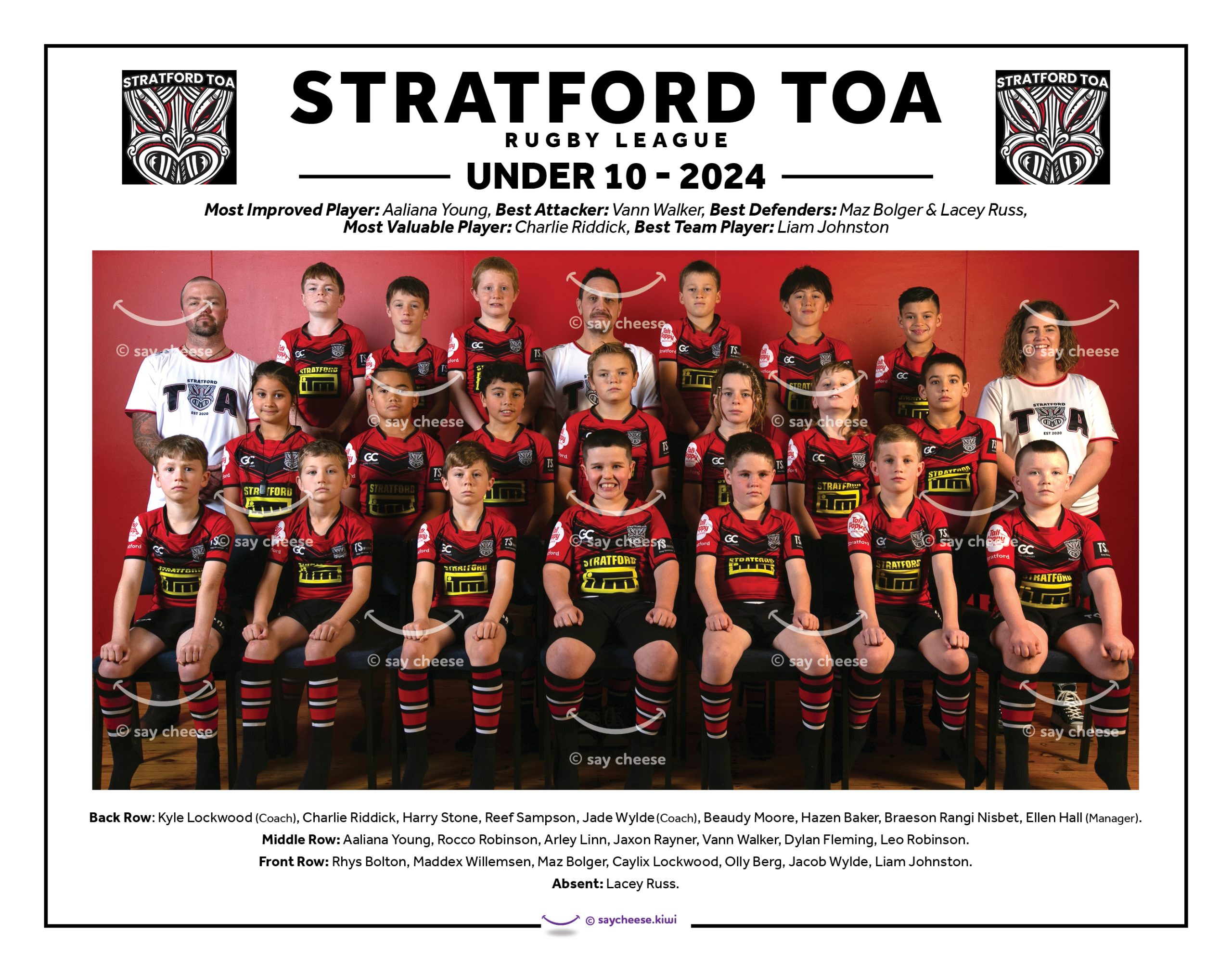 2024 Stratford Toa Under 10 [2024STOAU10]