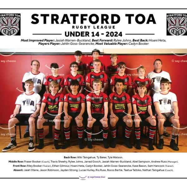 2024 Stratford Toa Under 14