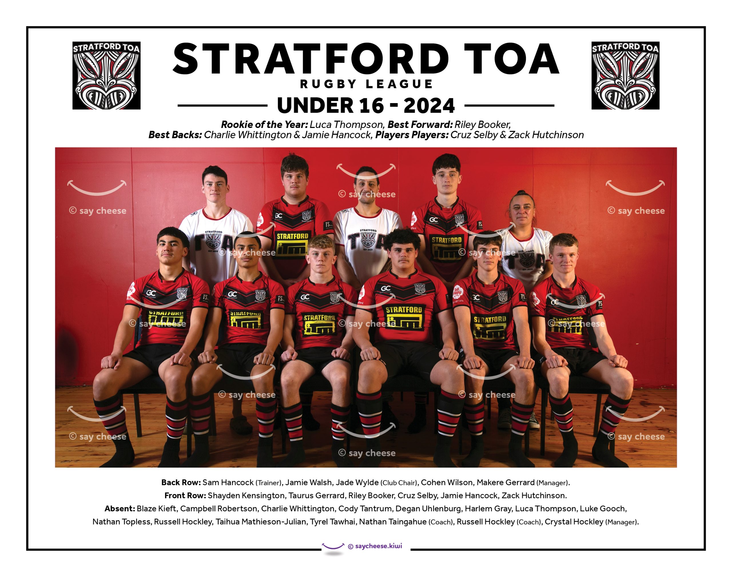 2024 Stratford Toa Under 16 [2024STOAU16]]