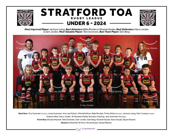 2024 Stratford Toa Under 6 [2024STOAU6]