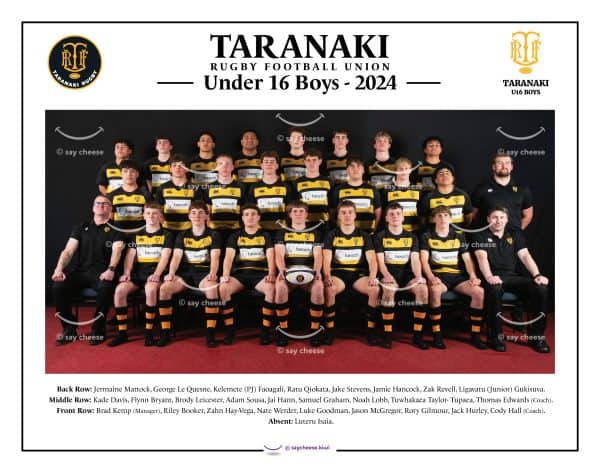 2024 Taranaki Under 16 Boys [2024TRFUU16B]