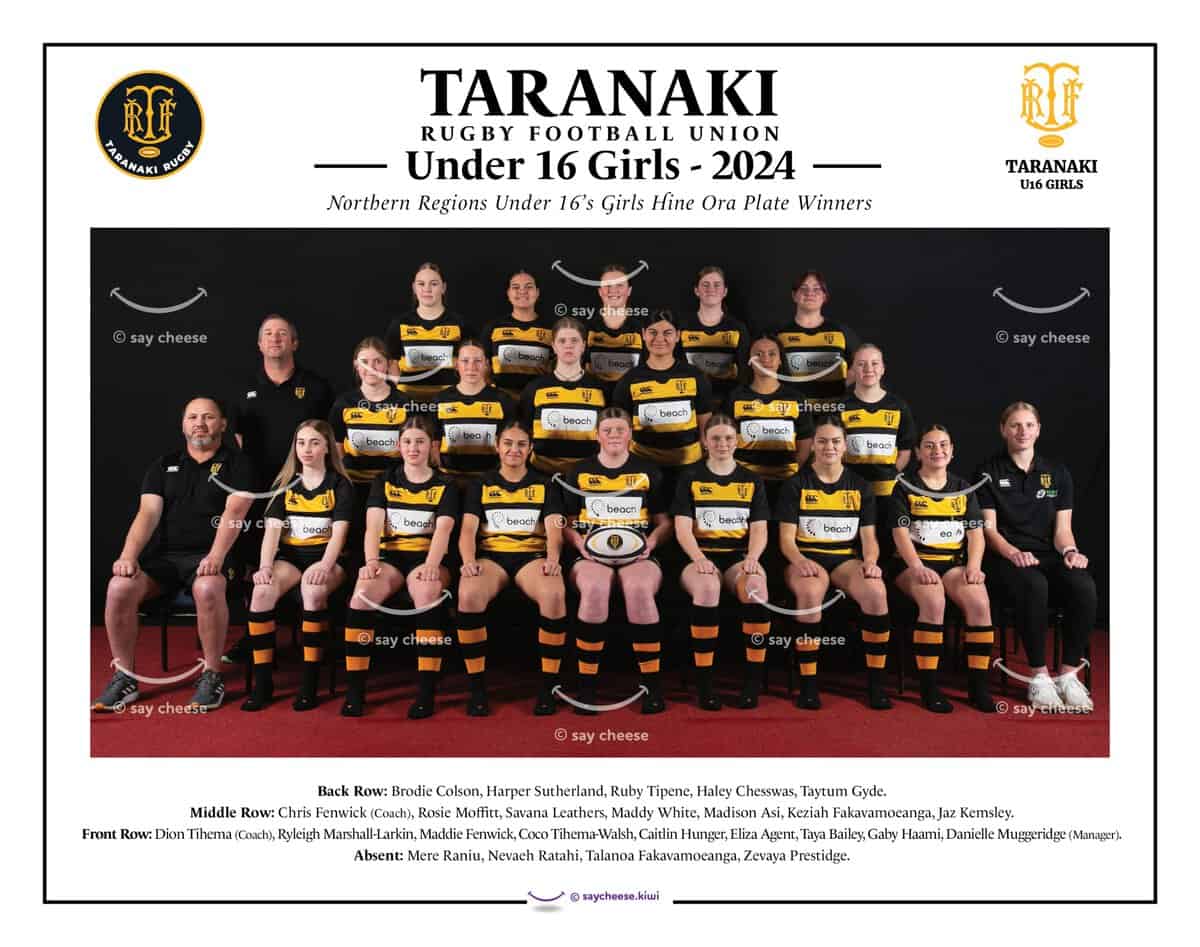 2024 Taranaki Under 16 Girls [2024TRFUU16G]