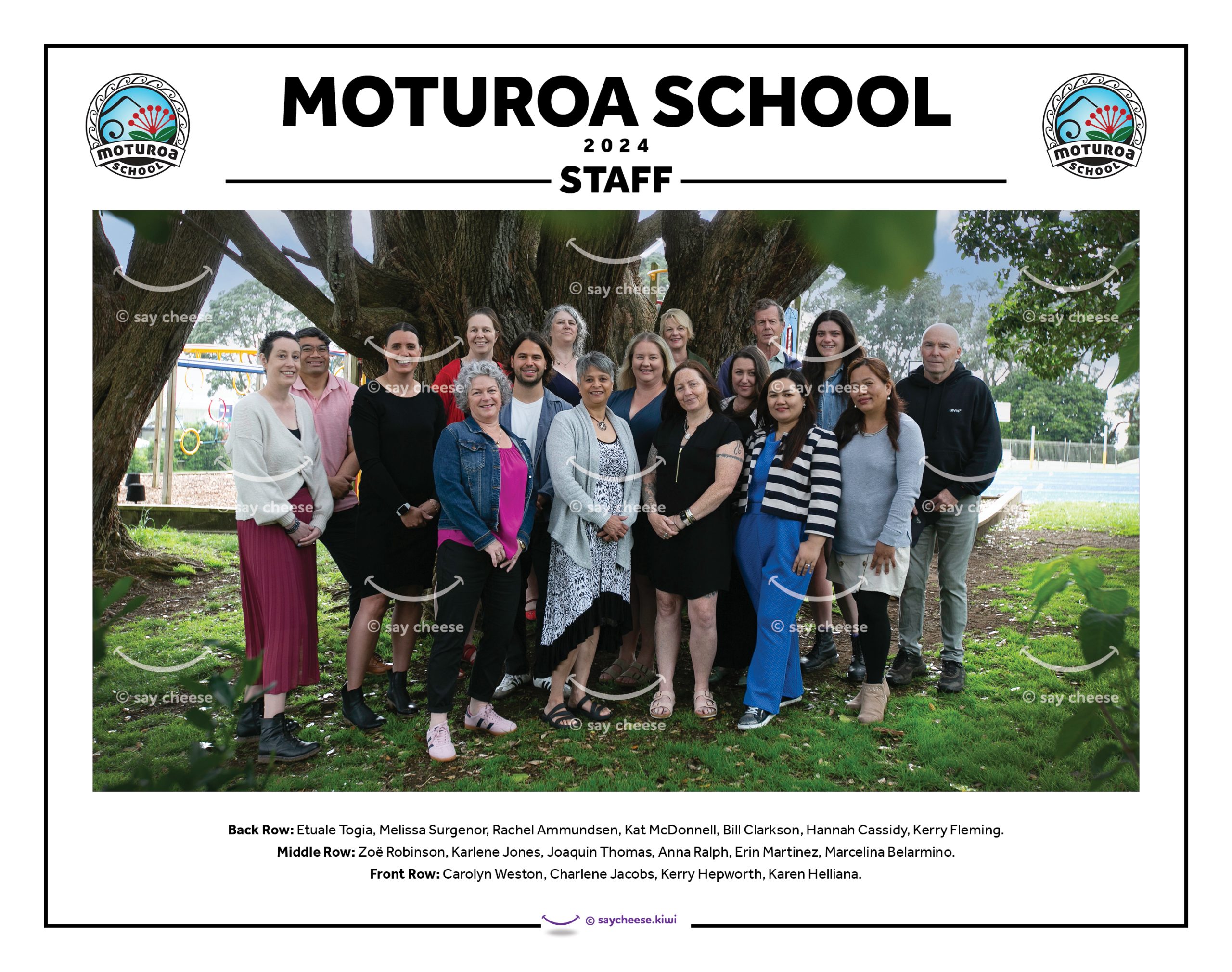 2024 Moturoa Staff Photo [2024MOTSTAFF]