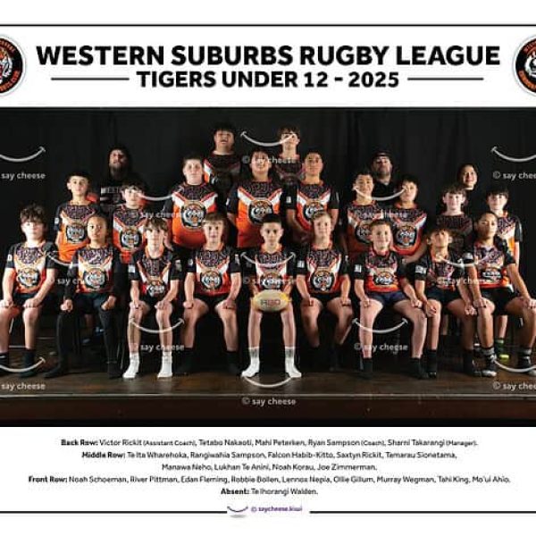 2025 Western Suburbs Tigers Under 12