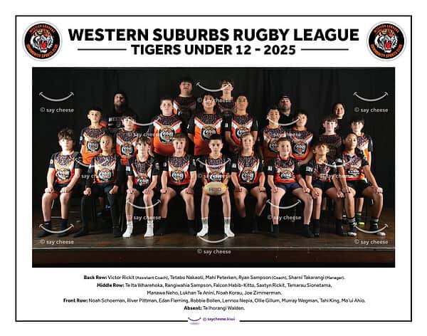 2025 Western Suburbs Tigers Under 12