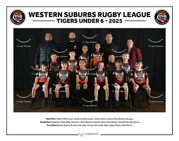 2025 Western Suburbs Tigers Under 6