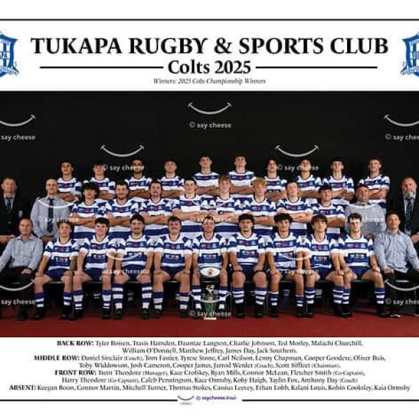 2025 Tukapa Colts Rugby