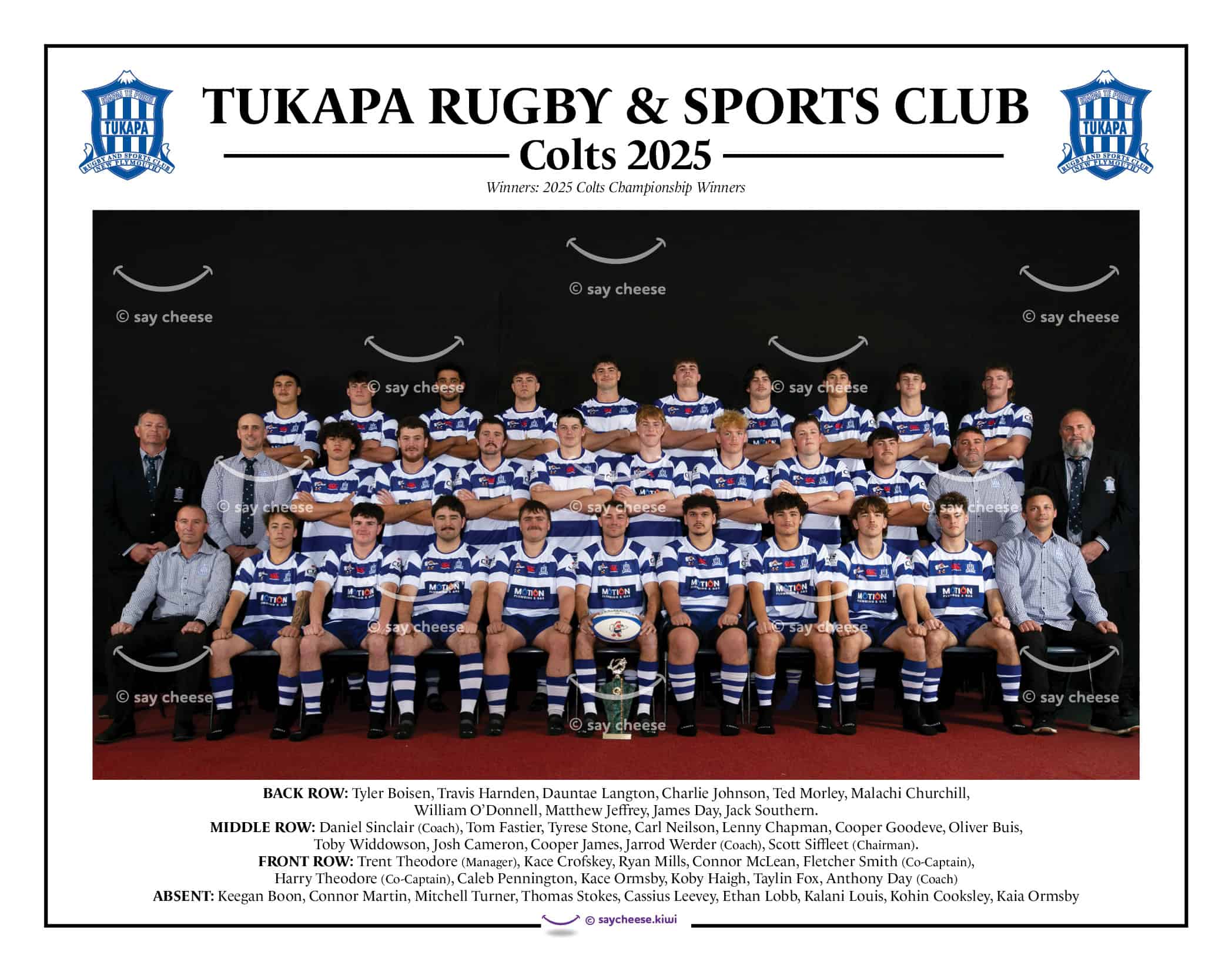 2025 Tukapa Colts Rugby [2025TUKACOLT]