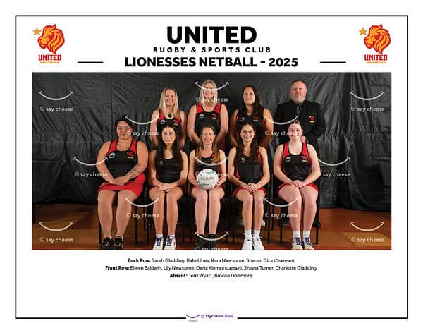 2025 United Lionesses Netball