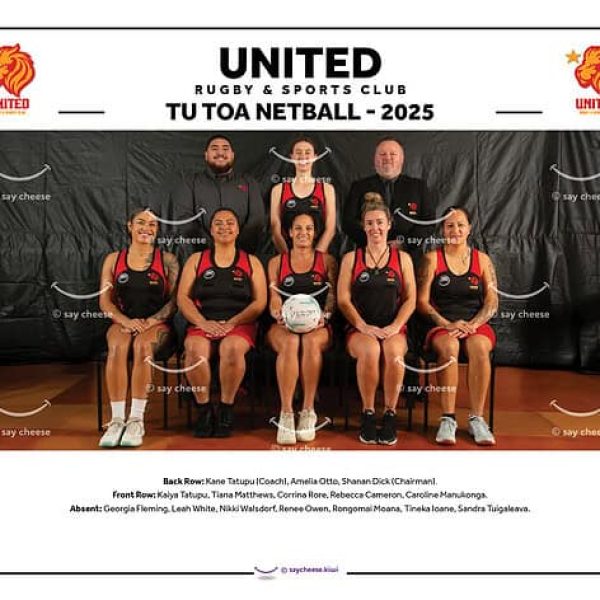2025 United Tu Toa Netball