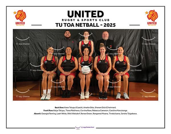 2025 United Tu Toa Netball