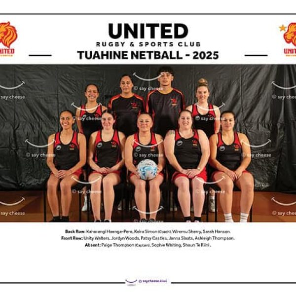 2025 United Tuahine Netball
