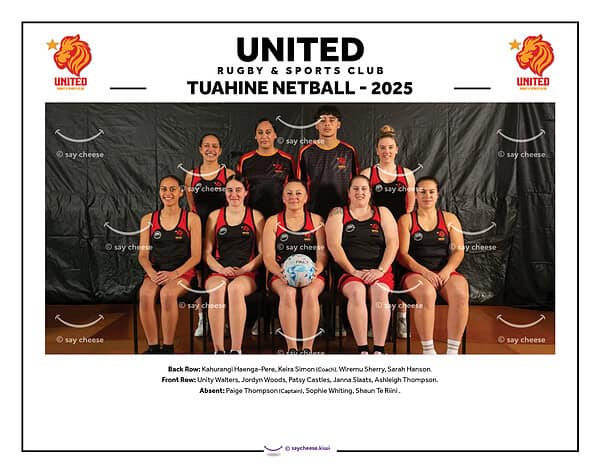 2025 United Tuahine Netball